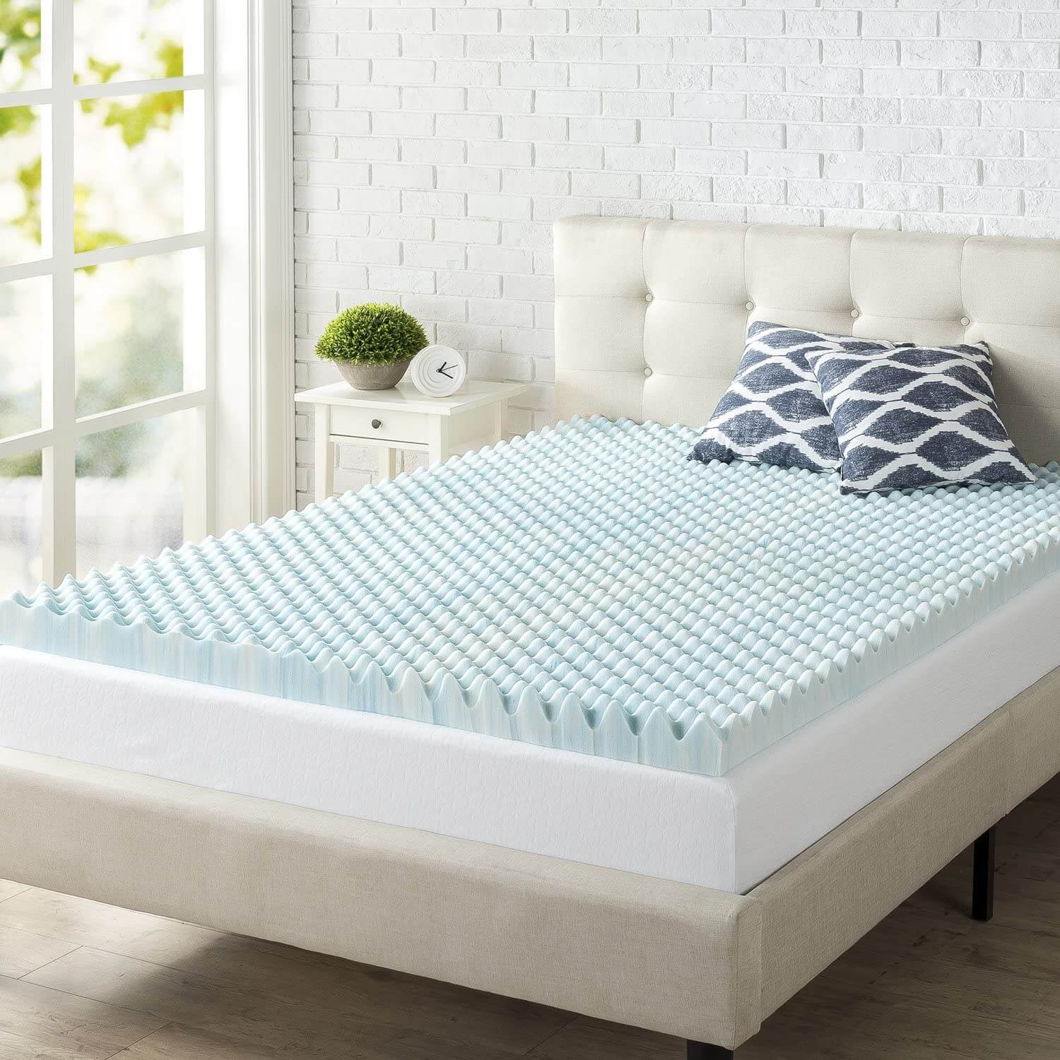 Best Egg Crate Mattress Toppers Reviewed In Detail Spring