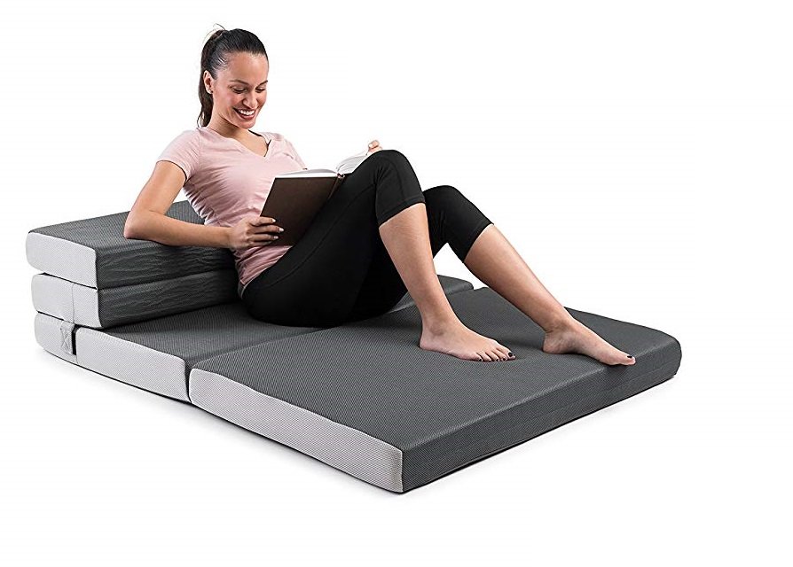 slim mattress foldable large size