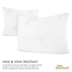 zen bamboo ultra plush gel pillow