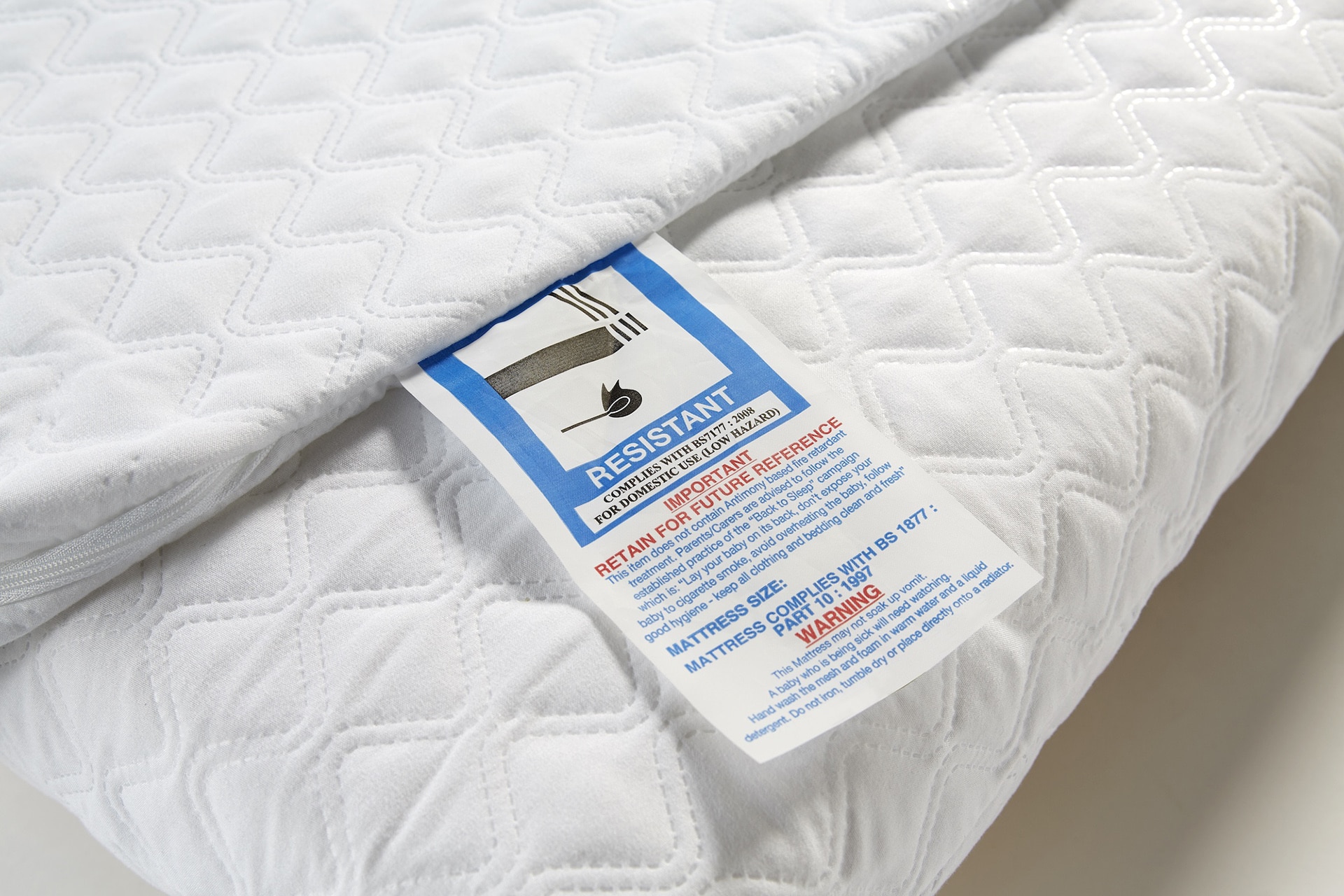 fire resistant mattress protector