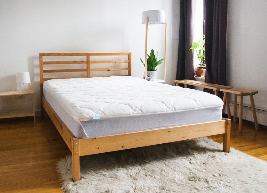 bamboo cot mattress topper